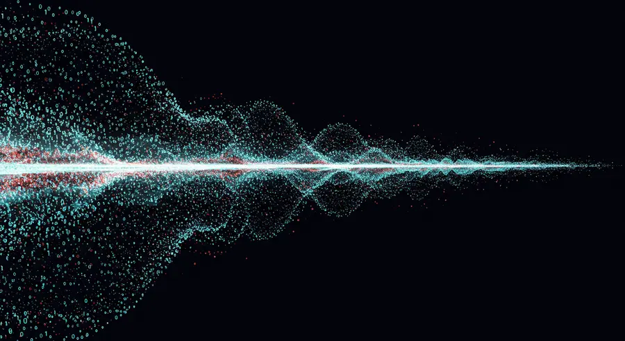 Abstract representation of adaptive data compression